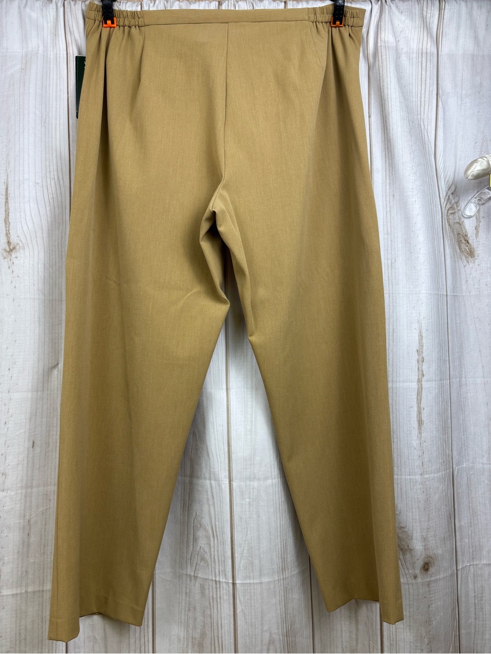 Lauren Ralph Lauren Balmoral Highlite Tailored Trousers Dress Pants Camel Sz 22W - Picture 4 of 16
